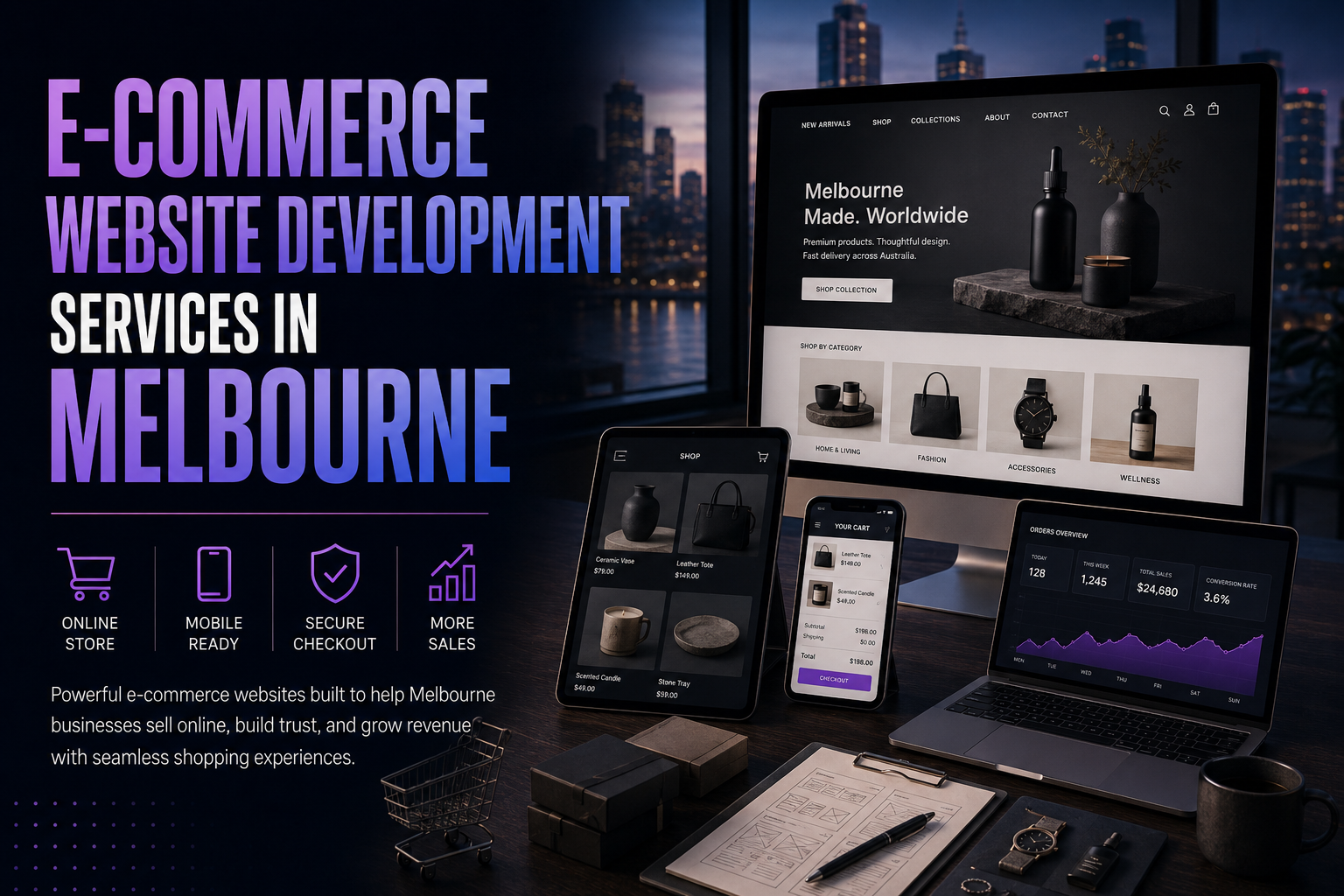 Team Reviewing Analytics After Using Website Copywriting Services In Melbourne