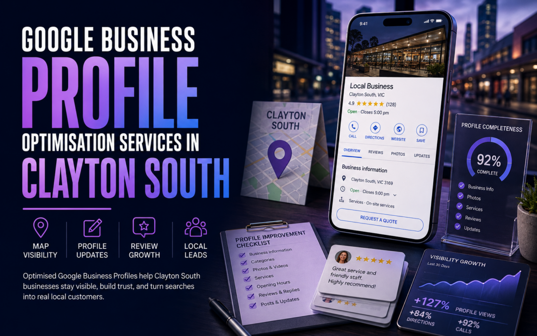 Google Business Profile Optimisation Services In Clayton South