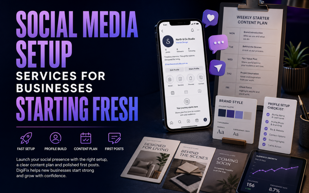 Social Media Setup Services For Businesses Starting Fresh