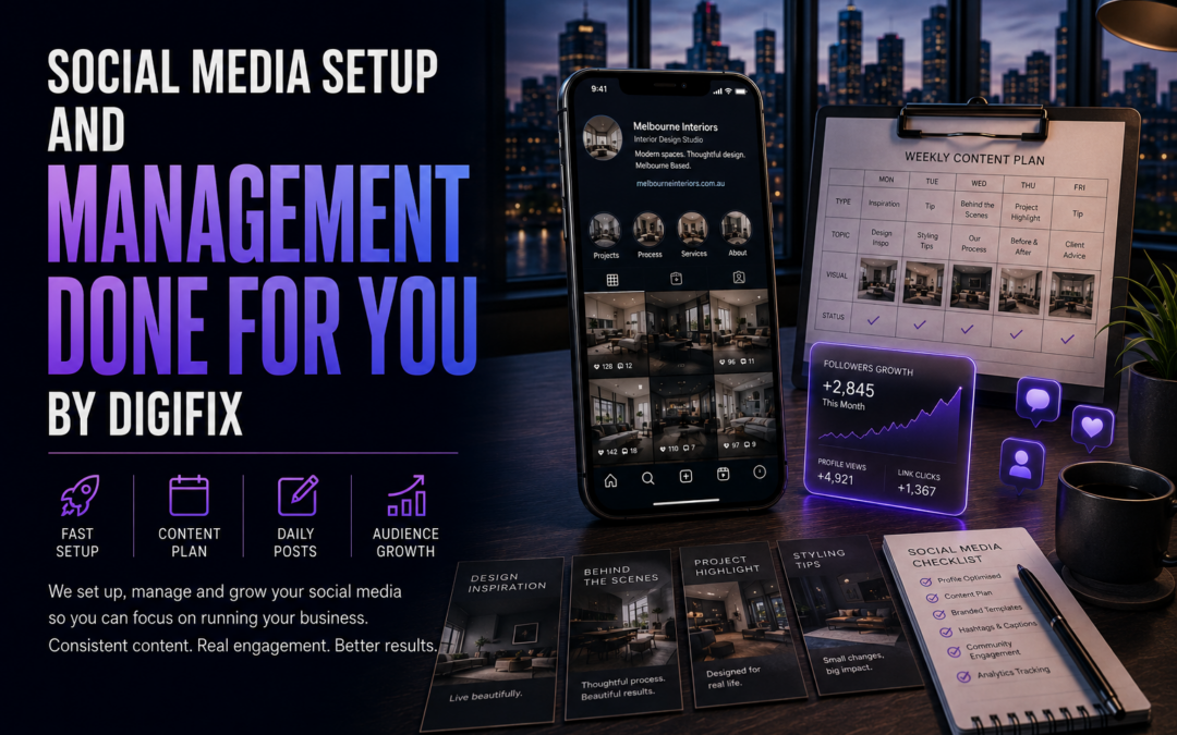 Social Media Setup And Management Done For You By Digifix