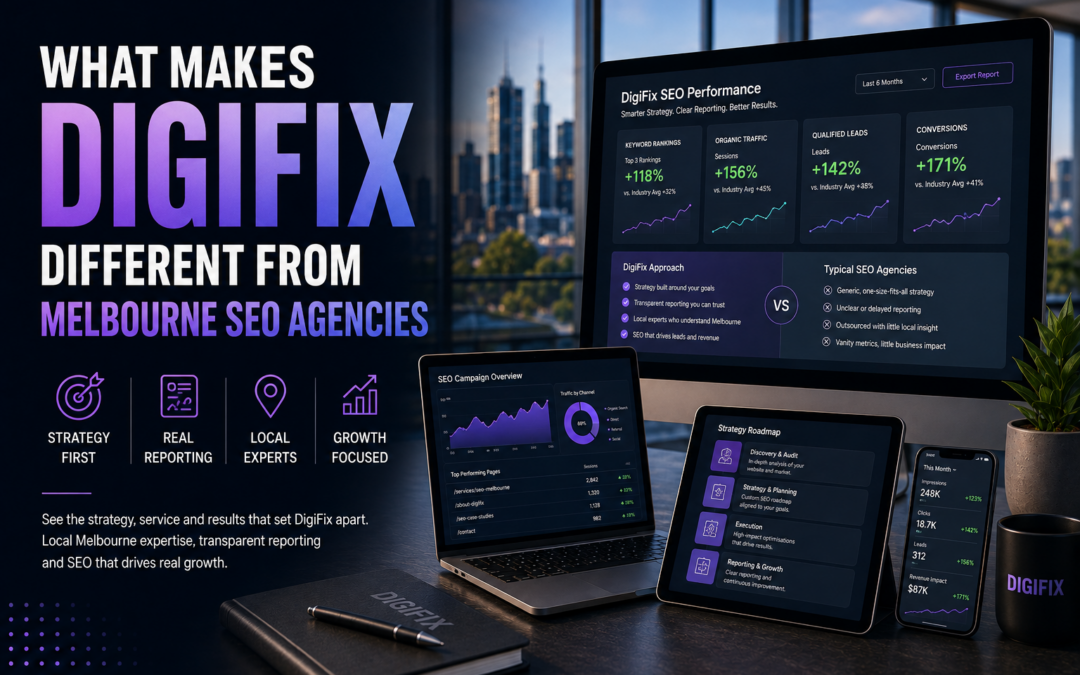 What Makes Digifix Different From Melbourne Seo Agencies