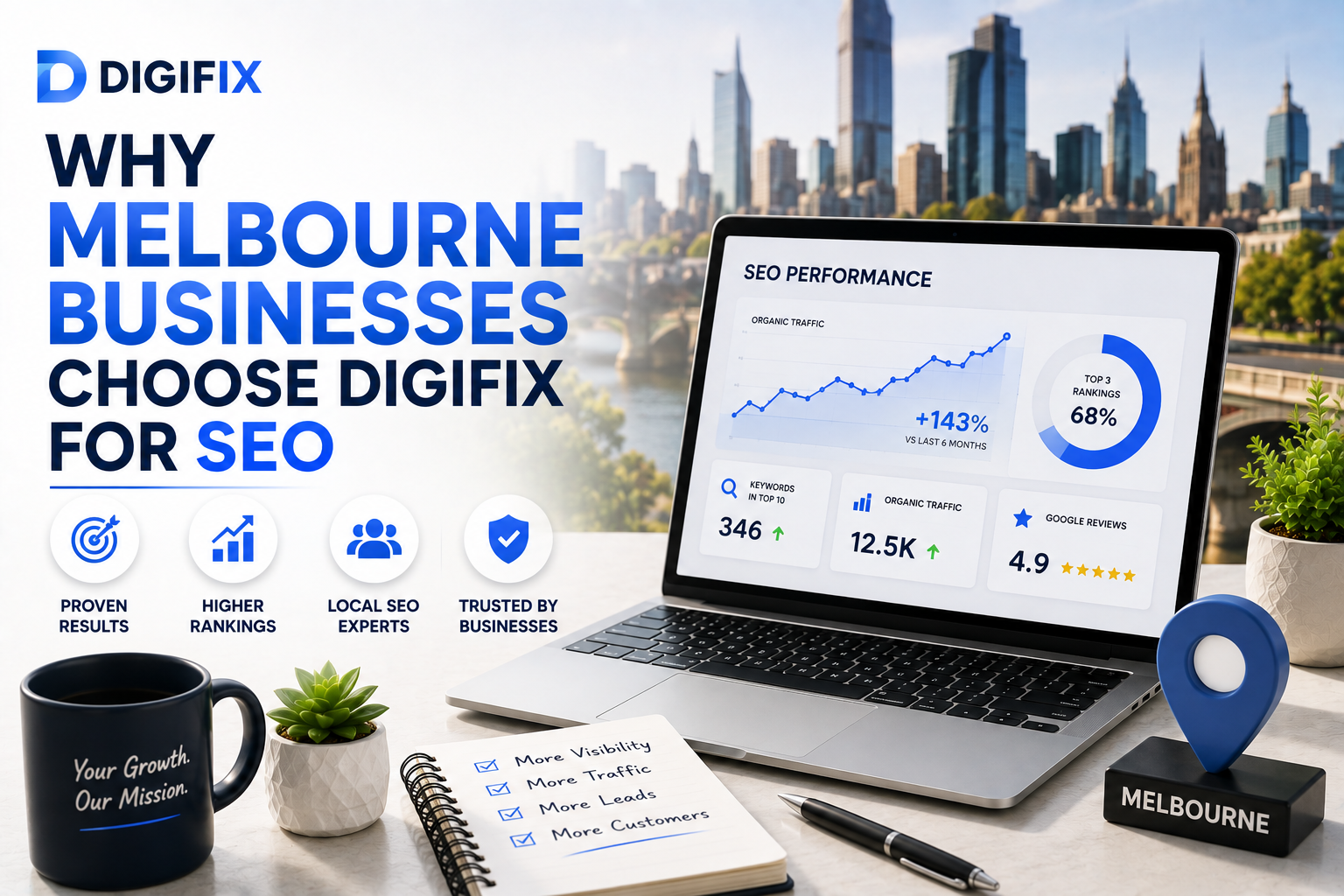 Why Melbourne Businesses Choose Digifix Among Melbourne Seo Agencies