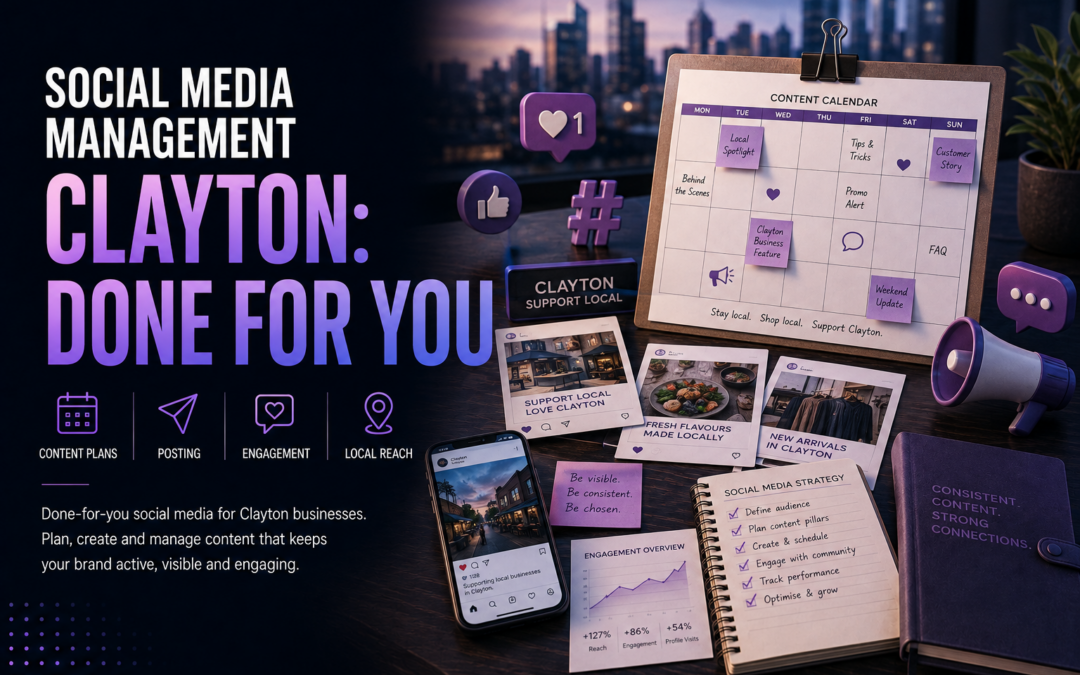 Social Media Management Clayton: Done For You In 2026