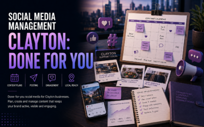 Social Media Management Clayton: Done For You In 2026