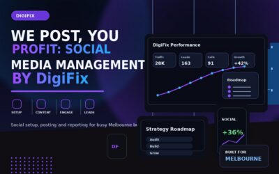 We Post, You Profit: Social Media Management by DigiFix