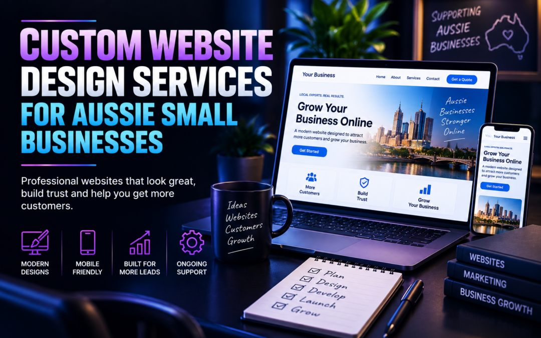 Custom Website Design Services For Aussie Small Businesses