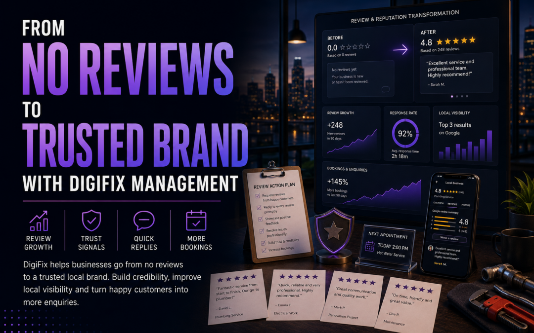 Blog 3 From No Reviews To Trusted Brand With Digifix Management