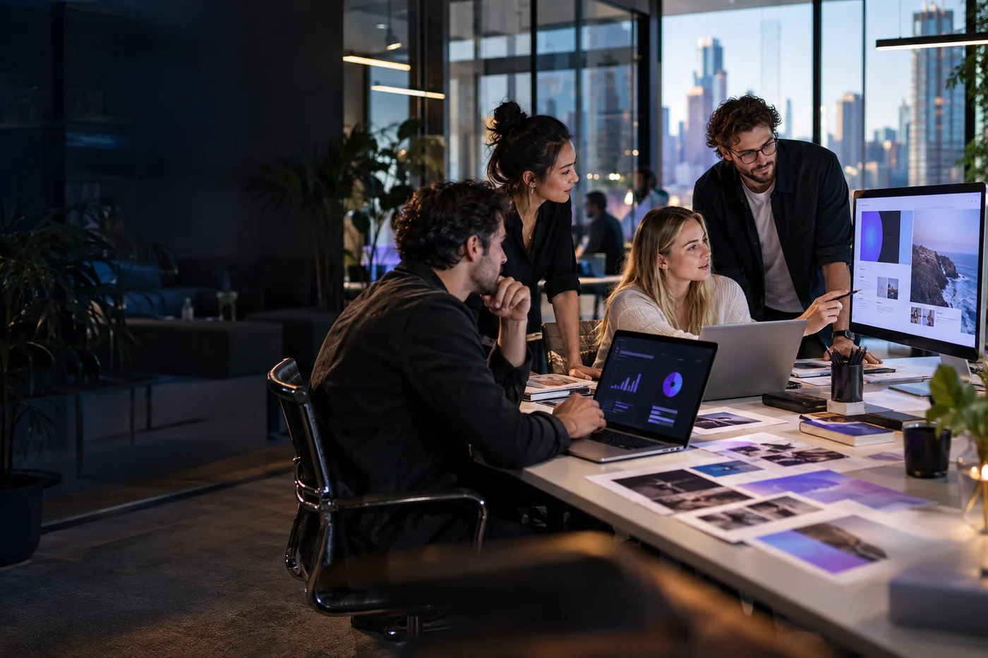 Melbourne Business Team Reviewing Ai Call Answering Results And After Hours Booking Outcomes