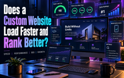 Does a Custom Website Load Faster and Rank Better?