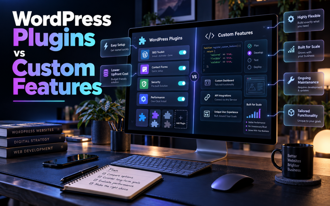 Blog 8 Wordpress Plugins Vs Custom Features: Which Should You Choose?