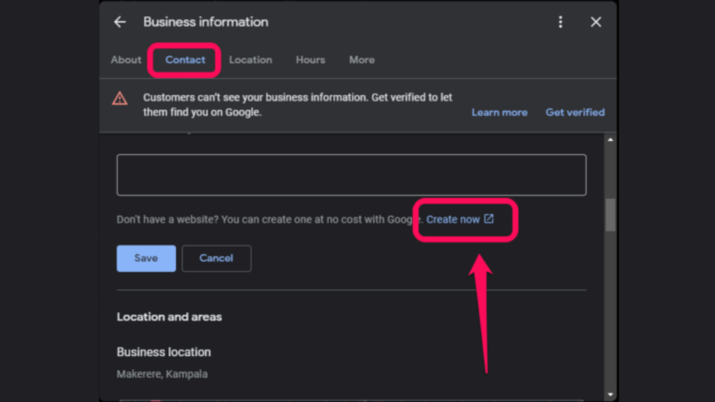 Learn How to Create a Free Website in Google My Business